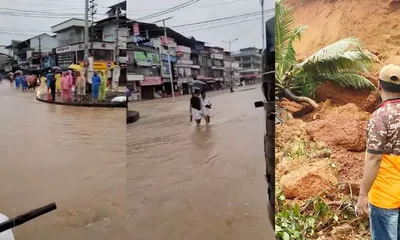 കൊണ്ടോട്ടി നഗരം വെള്ളത്തിനടിയില്‍