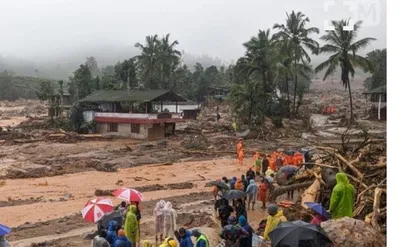 ചൂരൽമലയിൽ വീണ്ടും ഉരുൾപൊട്ടിയെന്ന് സംശയം  രക്ഷാപ്രവർത്തകരെ സ്ഥലത്ത് നിന്നും ഒഴിപ്പിച്ചു