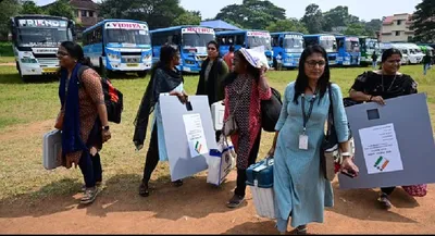 പാലക്കാട് ഇന്ന് പോളിംഗ് ബൂത്തിലേക്ക്  വോട്ടെടുപ്പ് രാവിലെ 7ന് ആരംഭിക്കും