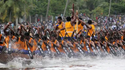 നെഹ്റു ട്രോഫിക്ക് സർക്കാരിന്റെ കൈയിൽ ‍പണമില്ല  ബേപ്പൂർ വള്ളംകളിക്ക് 2 45 കോടി